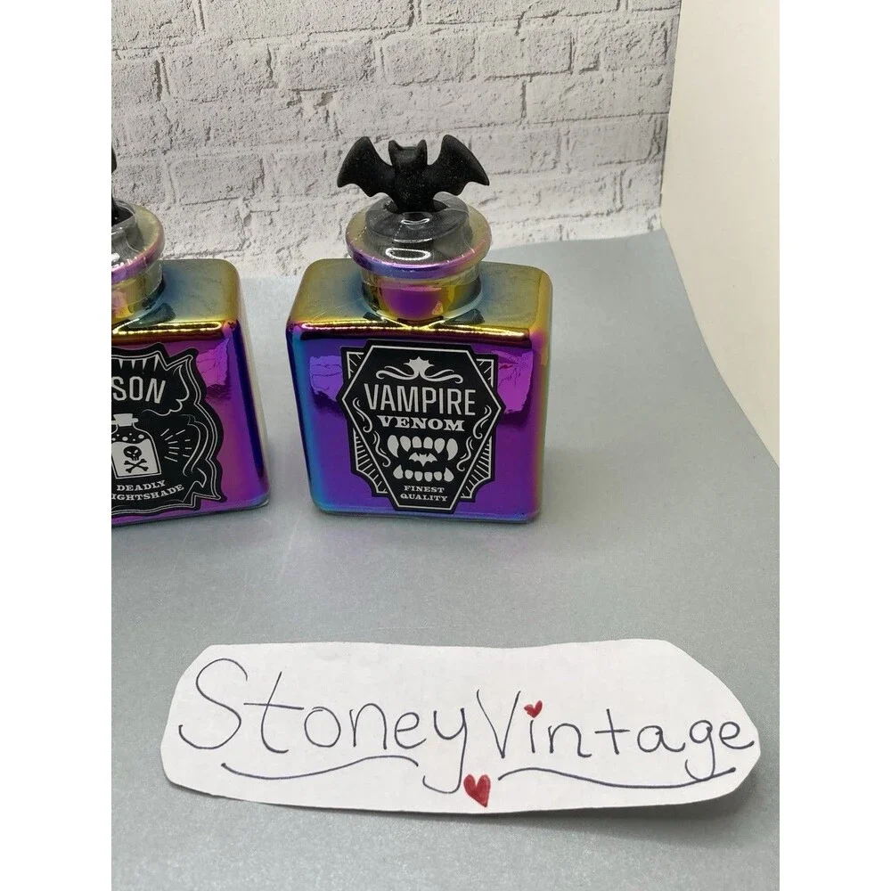 Target Bullseye Playground Halloween Iridescent Mini Potion Bottles Poison 2024